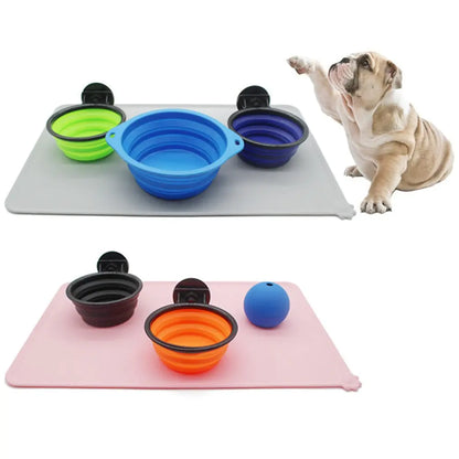 Silicone Dog Bowl Mat